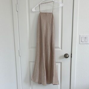 Banana Republic Beige Maxi Skirt